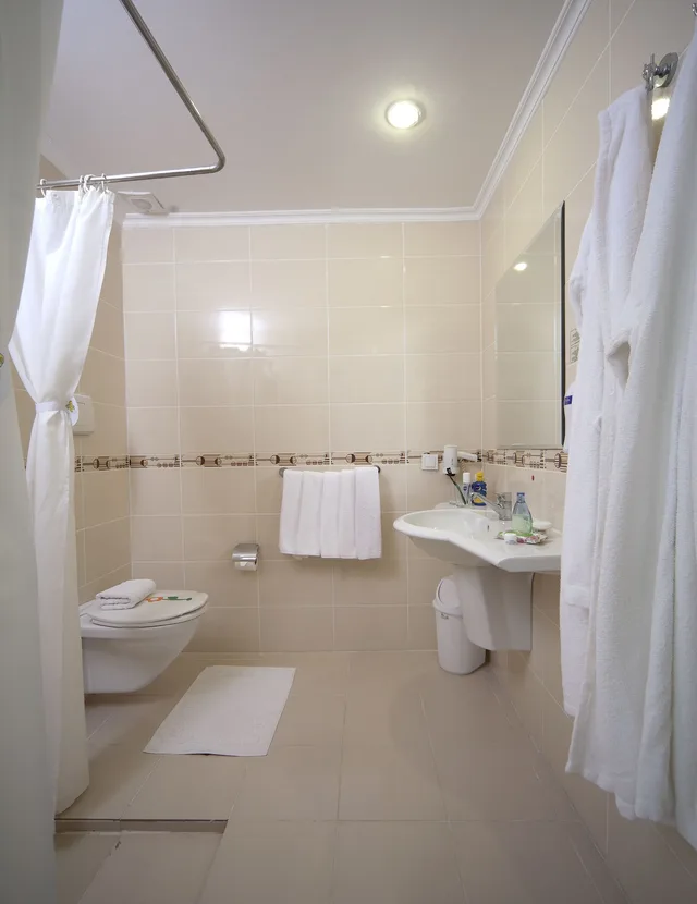 غرفة سوبيريور بسرير مزدوج وسرير فردي بإطلالة على الحديقة، Club Resort Atlantis 9/9