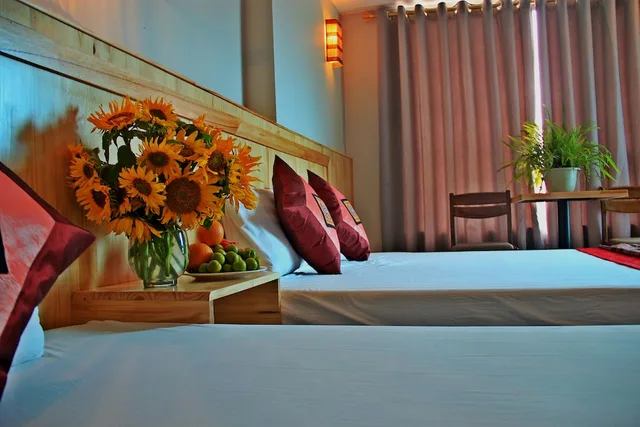 Deluxe, Triple, 1 Queen and 1 Single Bed, Balcony, Sapa Aroma Hotel 2/3