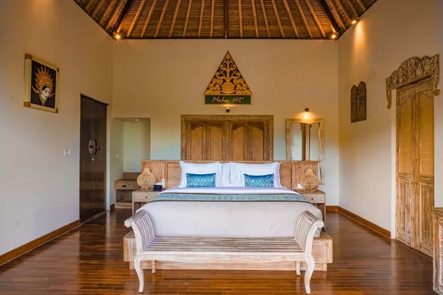 فيلا بسرير كينج بإطلالة على المسبح بغرفة نوم واحدة، Maha Hills Resort by Mahaprana Experience 4/10