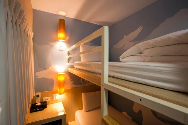 غرفة بسرير بطابقين، MORWING HOTEL - CULTURE VOGUE 3/8