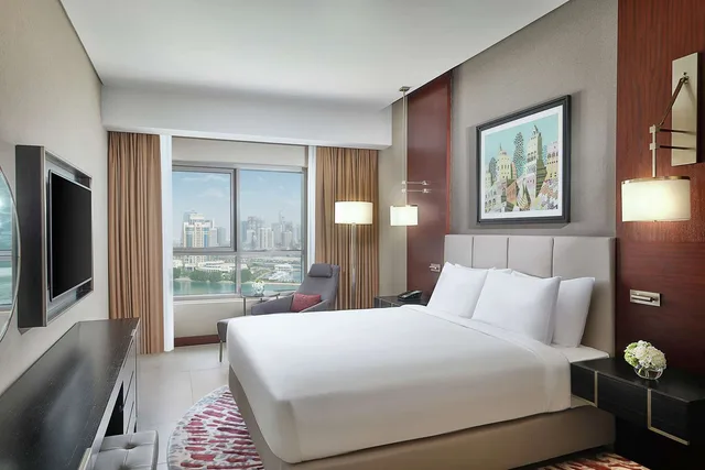 جناح بغرفة نوم واحدة بإطلالة جزئية على البحر، Hilton Doha The Pearl Residences 1/3