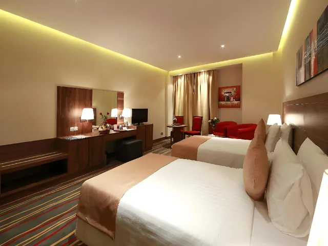غرفة قياسية بسريرين منفصلين، AL KHALEEJ PALACE DEIRA HOTEL 1/2
