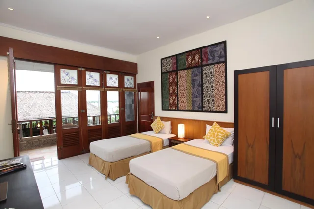 غرفة ديلوكس بسرير مزدوج أو سريرين منفصلين، Sanur Seaview Hotel 2/10