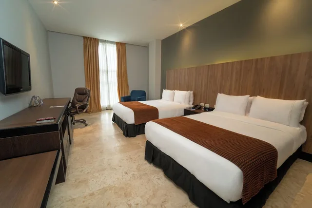 Deluxe, 2 Double Beds, GHL Hotel Barranquilla 1/2