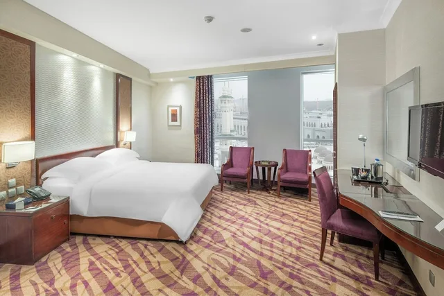 1 Bedroom, Suite, King Bed, Partial Haram View، المروه ريحان(Al Marwa Rayhaan By Rotana) 1/5