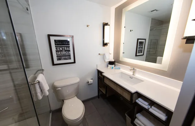 جناح بشرفة بغرفة نوم واحدة، Hilton Garden Inn Savannah Historic District 4/4