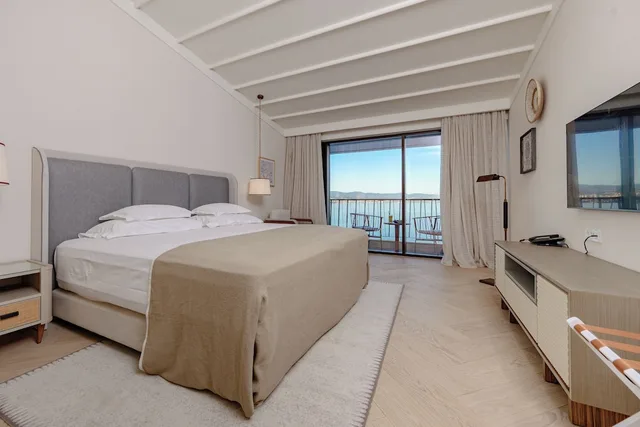 غرفة سوبيريور بسرير كينج بإطلالة على البحر بشرفة، Amadria Park Grand Hotel 4 Opatijska Cvijeta 2/10