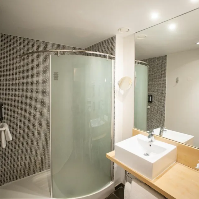 غرفة سوبيريور بسرير مزدوج، Hotel Alize Mouscron 5/7