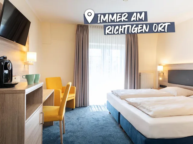 غرفة سوبيريور بسريرين منفصلين، Achat Hotel Lohr am Main 1/1