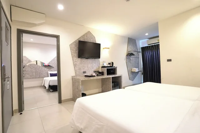 غرفة متصلة عائلية بسريرين منفصلين، Spittze Hotel Pratunam 5/10