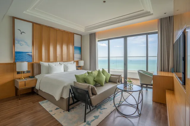 جناح تنفيذي بإطلالة على البحر، Grand Hyams Hotel - Quy Nhon Beach 5/10