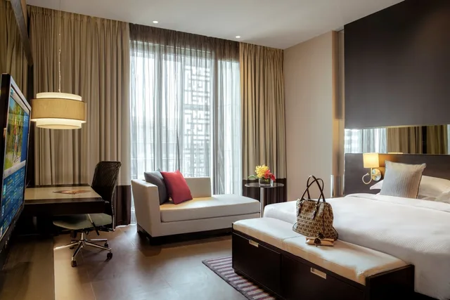 جناح بشرفة بغرفة نوم واحدة، The Abdali Boulevard Hotel 2/5