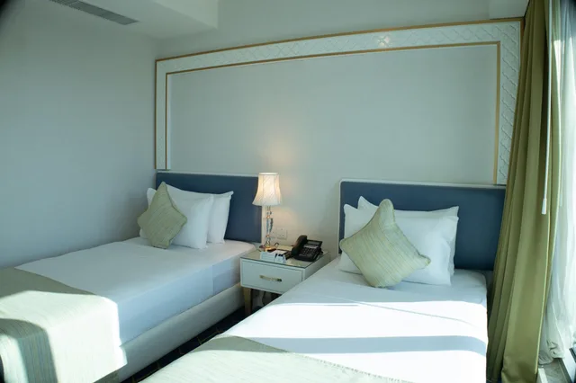 جناح رئاسي بغرفتي نوم، Coral Tower Hotel By Hansa 2/3