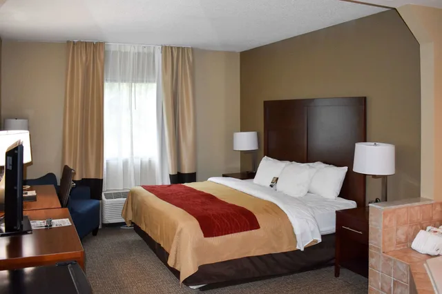 غرفة بسرير كينج لذوي الإعاقة، Comfort Inn Bordentown Near NJ Turnpike 9/10