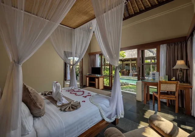 فيلا شهر العسل بسرير كينج بغرفة نوم واحدة بمسبح خاص، Ubud Nyuh Bali Resort & Spa 3/6