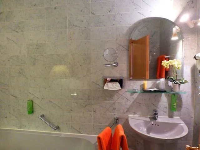 غرفة بزنس مفردة بسرير فردي، Parkhotel Waldschlösschen 10/10