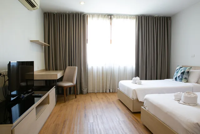 إقامة بسرير مزدوج وسريرين منفصلين بغرفتي نوم، The Silver Palm Wellness Resort 4/6