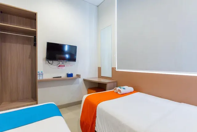 غرفة سوبيريور بسريرين منفصلين، Sans Hotel Rajawali Surabaya 10/10
