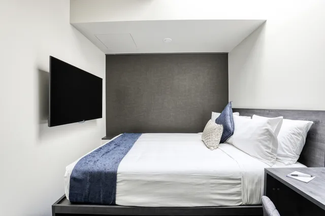 غرفة قياسية بسرير مزدوج، The Viv Hotel Wellington 1/6