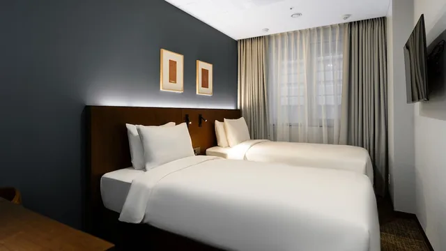 غرفة قياسية بسريرين منفصلين، The Prima Hotel Jongno 2/6