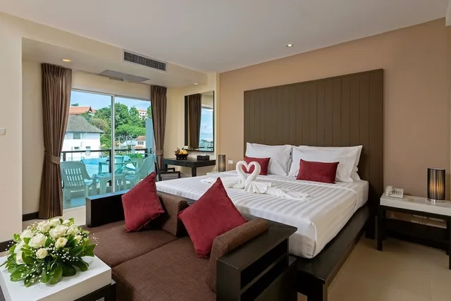 غرفة ديلوكس بسرير كينج وسرير فردي، Baramee Resortel 4/5