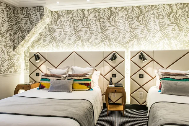 غرفة سوبيريور ثلاثية بسرير مزدوج وسرير فردي، Hotel Jardin Le Brea 1/4