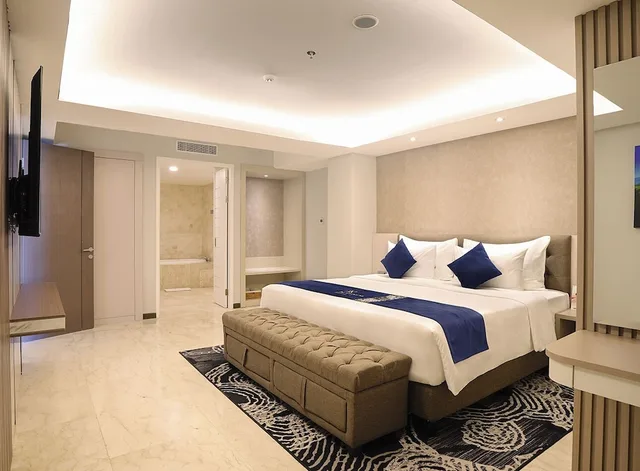 جناح تنفيذي بسرير كوين، Platinum Hotel Jimbaran Beach Bali 1/3