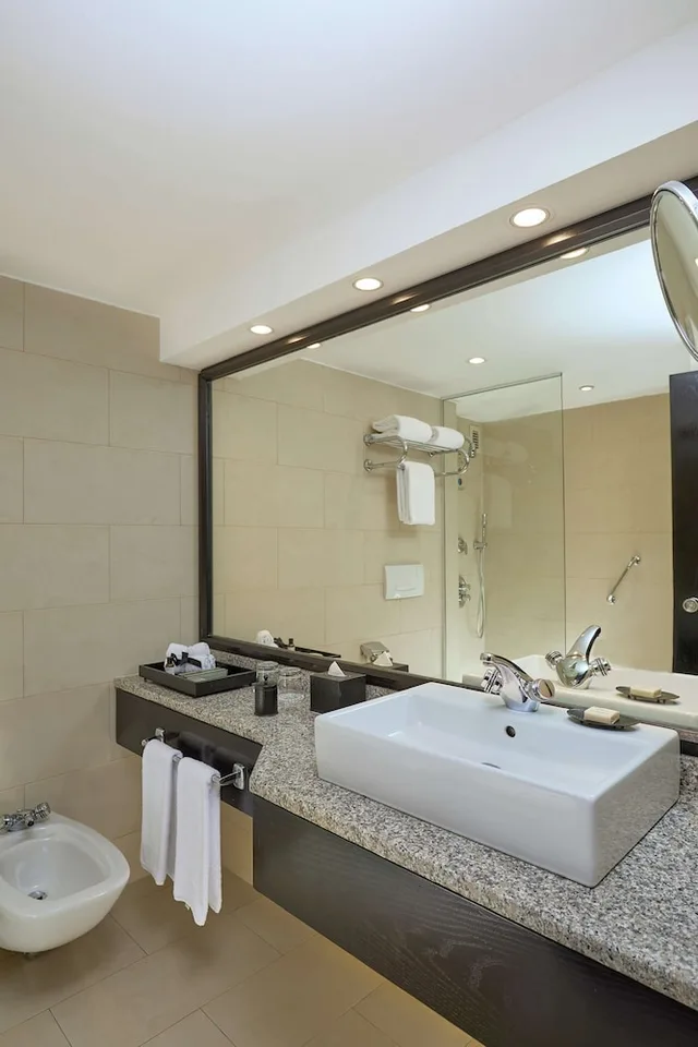 غرفة بسرير كينج بإطلالة على المسبح، Hilton Cairo Heliopolis 9/15