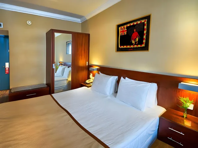 غرفة بسريرين مزدوجين، Feronya Hotel 1/1
