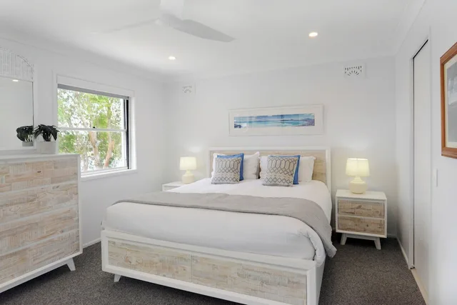 3 Bedrooms, Deluxe, 2 Bunk Beds, 2 Queen Beds, Water Front، NOOSA ENTRANCE WATERFRONT RESORT 1/5