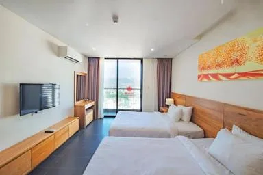 شقة تنفيذية بسرير نصف مزدوج بإطلالة على المدينة بغرفة نوم واحدة، Maple Hotel Apartment 1/1