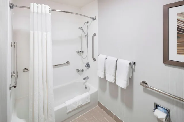غرفة بسرير كينج مع أريكة لذوي الإعاقة، Courtyard by Marriott Pensacola 2/2