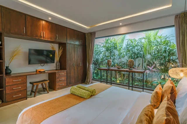 2 Bedrooms, Pool, Luxury, Villa, 2 King Beds, Jungle View، K Club Ubud 3/9
