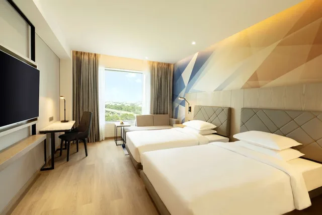 غرفة بسريرين منفصلين، Hyatt Regency Amritsar Hotel & Spa 2/6