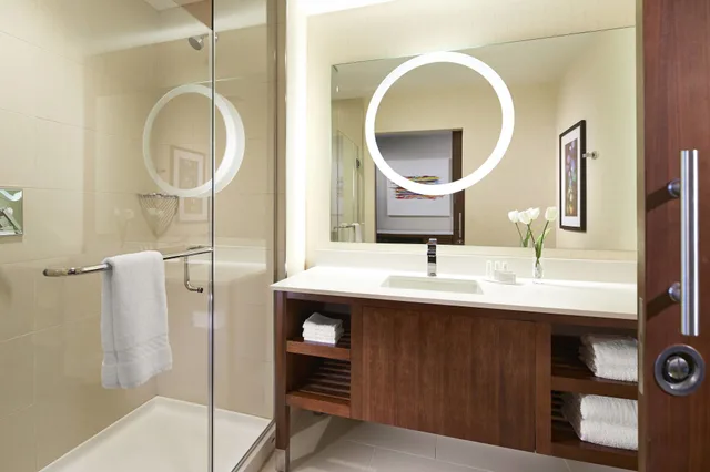 جناح بسرير مزدوج بغرفة نوم واحدة، Springhill Suites By Marriott At Anaheim Resort Area Convention Center 4/5