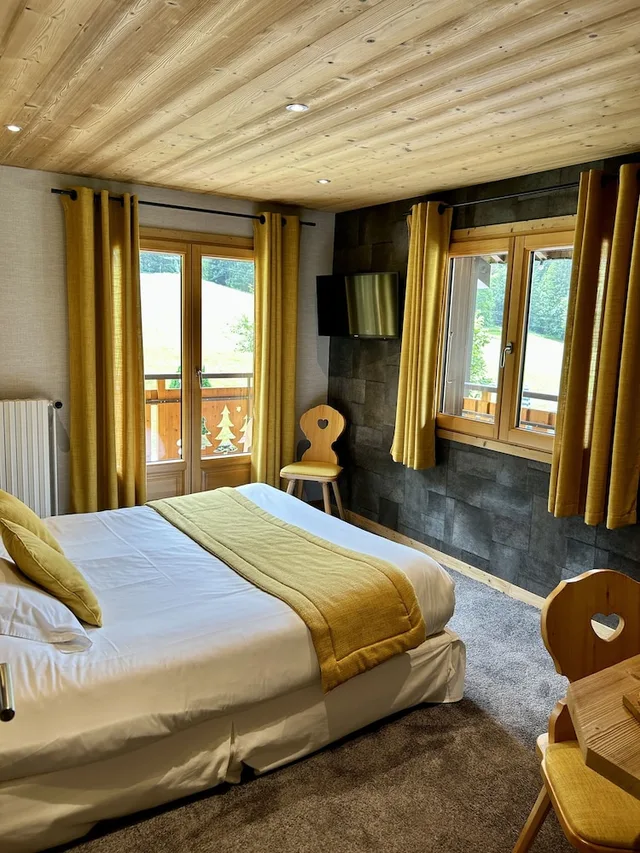 غرفة سوبيريور بسرير مزدوج، Hotel Les Prodains 1/10
