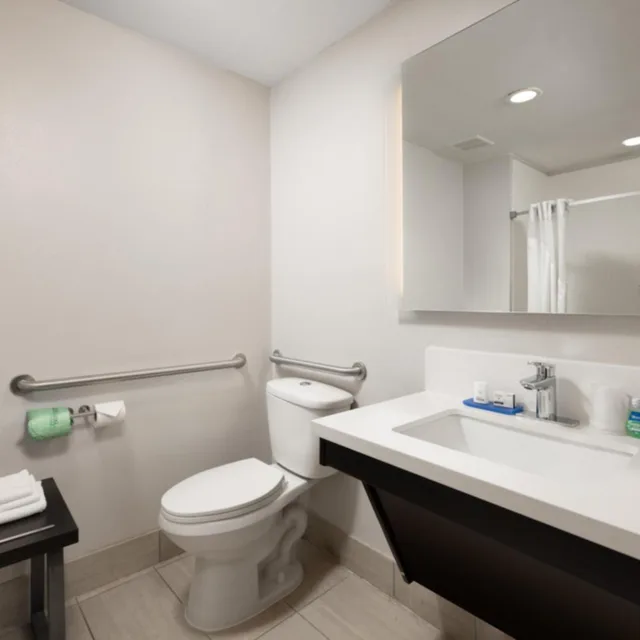 غرفة قياسية بسريرين كوين بحوض استحمام لذوي الإعاقة، Holiday Inn Express Hotel Suites Chattanooga Hixson 2/4