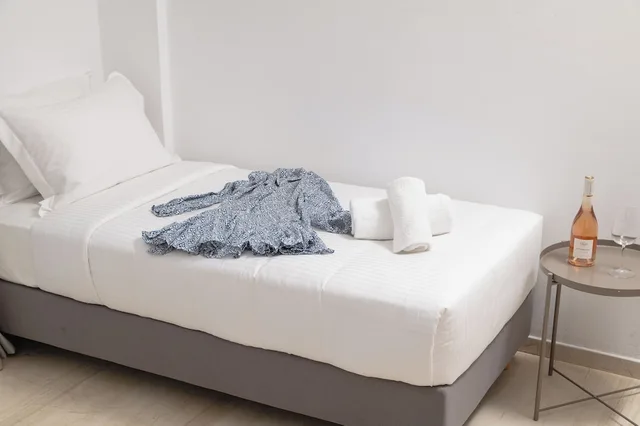 شقة عائلية بسرير كوين وسريرين منفصلين بغرفة نوم واحدة، Thelesi Apartments 4/10