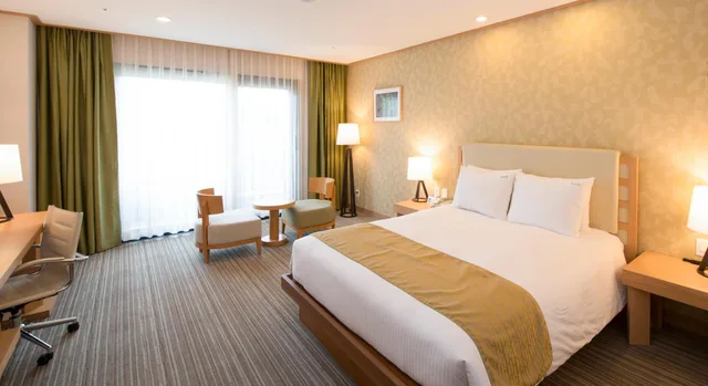 غرفة سوبيريور بسرير كوين بشرفة، Holiday Inn Resort Alpensia Pyeongchang 4/5