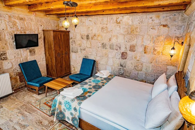 غرفة ديلوكس بسرير كينج، Cappadocia Caves Hotel 1/3