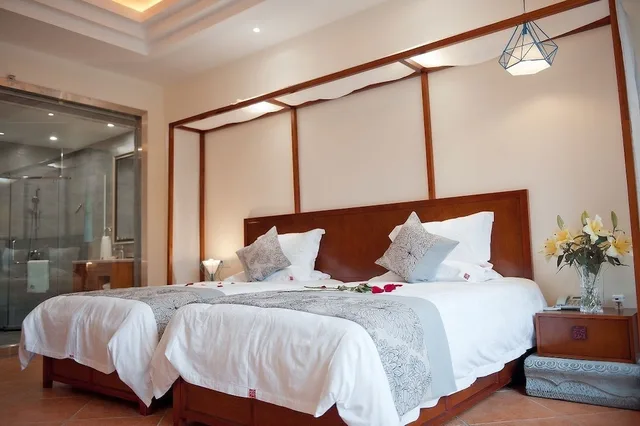 غرفة بريميوم بسريرين منفصلين، Guilin Crystal Crescent Moon Hotel 4/10