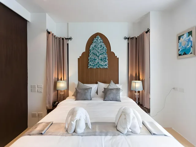 جناح بسرير مزدوج مع أريكة، Vulcano Hotel Chiang Mai 1/2