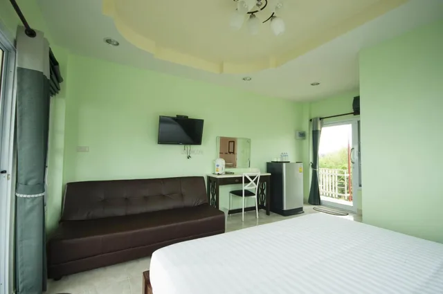 غرفة بسرير مزدوج بإطلالة على الجبل، Hotel Viewpoint Khao Koh 6/10