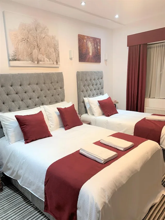 غرفة قياسية بسريرين منفصلين، Green View Hotel Near Dartford 1/4