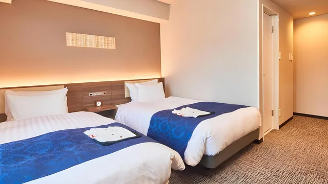 غرفة قياسية بسريرين منفصلين، And Comfy Hotel Kumamotojo View 1/1