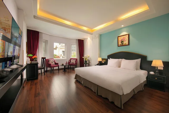 جناح جونيور بسرير كينج بإطلالة على المدينة، Harmonia Hotel & Spa 3/10