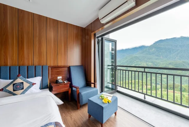 Superior, Twin Beds, Bamboo Sapa Hotel 5/10