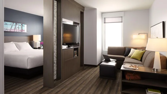 استوديو بسرير كينج، Hyatt House San Juan 1/3