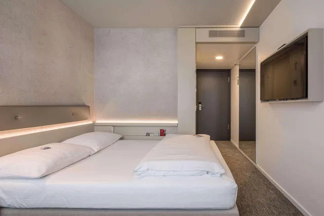 غرفة اقتصادية بسرير مزدوج، TOP KHR Stadthotel Munster 1/3