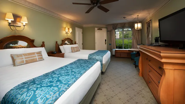 غرفة بإطلالة على النهر، Disneys Port Orleans Resort Riverside 2/2